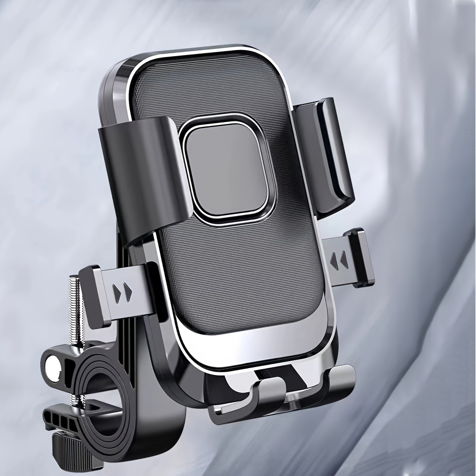 

Mobile Phone Holder Clip For Electric Vehicles/motorcycles/bicycles Handlebar Shockproof Navigation Bracket