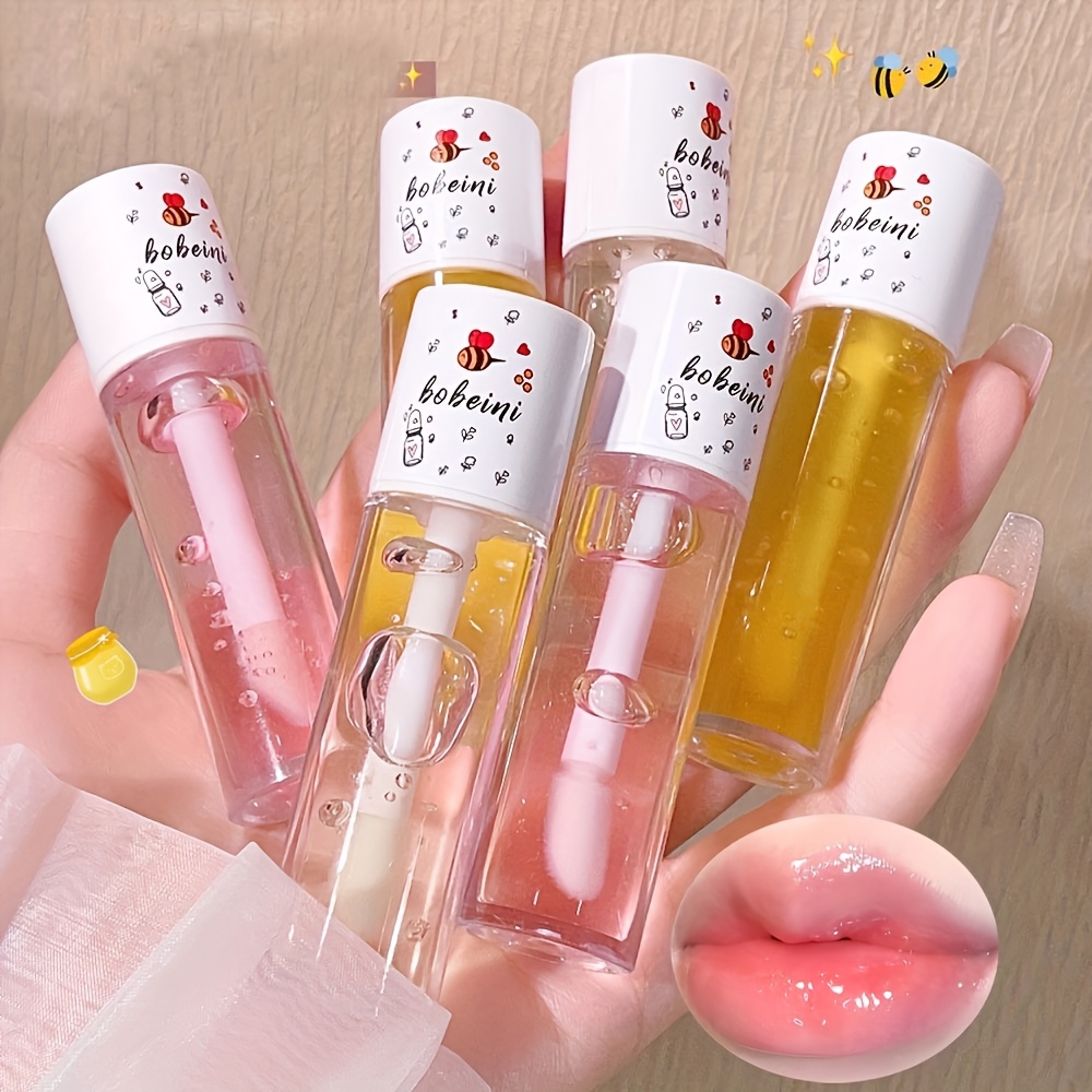 6pcs moisturizing lip oil brightening lip oil