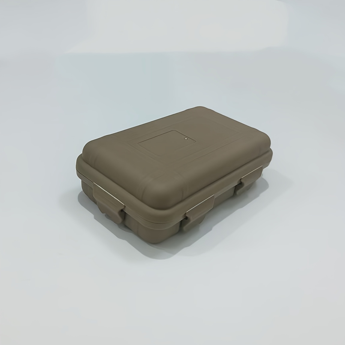 TEMU 1 Durable Toolbox - Outdoor Camping Gear Storage Box, Multi-compartment , Travel Gear Organizer | Multi-compartment Box | Secure Locking Case,