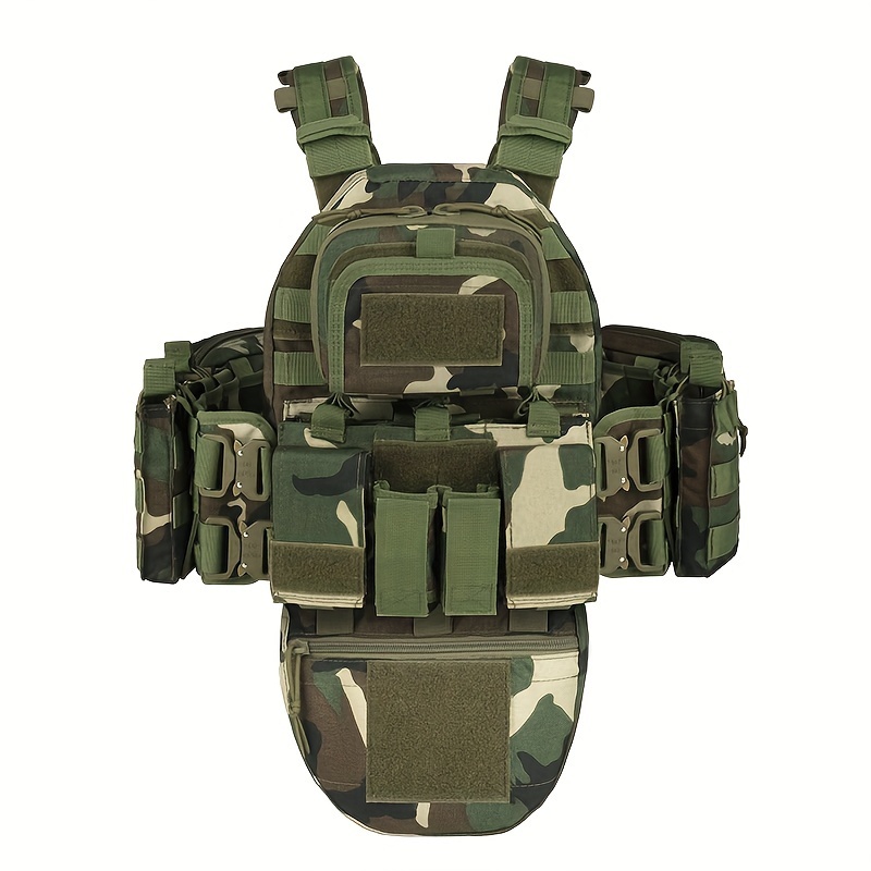 Multifunctional Vest Molle Lightweight Vest Cs - Temu