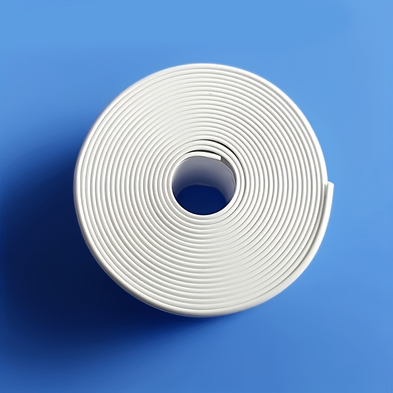 TEMU 1 Roll 8.5m Wc Sealing Tape, Self-adhesive Sealing Strip For Kitchen Sink, Faucet, Stove, Bathroom Sink, Bathtub, Window Edge, Seam, Sticker, ,