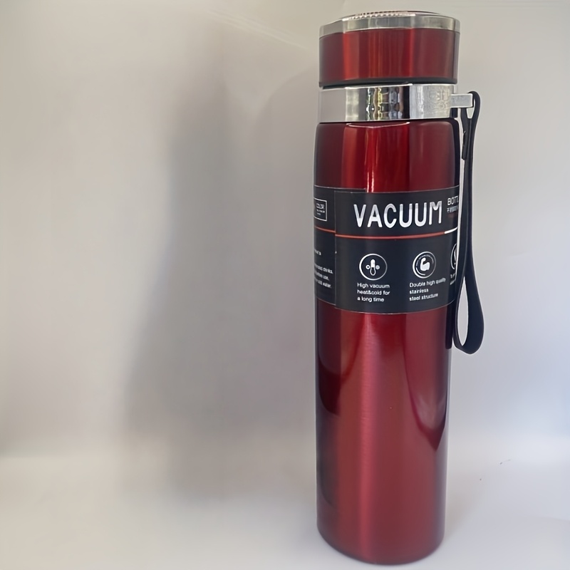 1l Heavy-duty Vacuum Insulated : Leakproof Thermal Cup W/handle - Hot/cold For Hours, Camping, Travel, Office (ideal Outdoorsmen Gift)