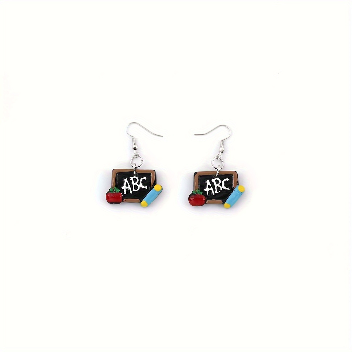 Cute Blackboard Design Drop Earrings