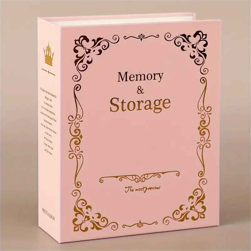 Album Fotografico Bambini 10x15 Cm - 100 Tasche, Copertina Lino, Design Pescare - Foto 4