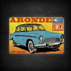 1pc vintage car metal sign waterproof iron wall art decorative plaque frameless art tin painting for home bar english text versatile hanging decoration metal wall art decor