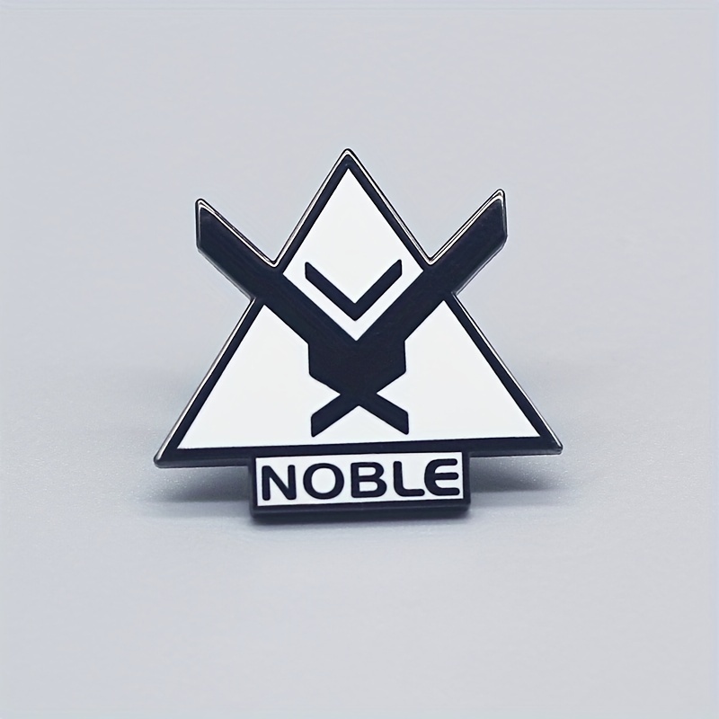 

Halo Team Symbol Brooch - Fashionable Zinc Alloy Pin For Gamers, Perfect Gift