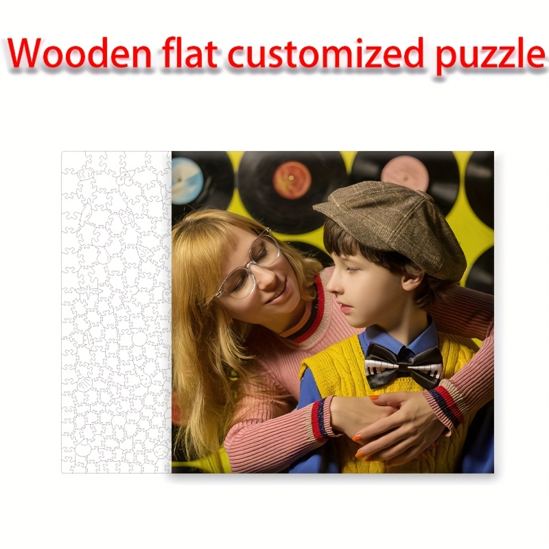 502pcs Customized Wooden Puzzle, Challenging Gift