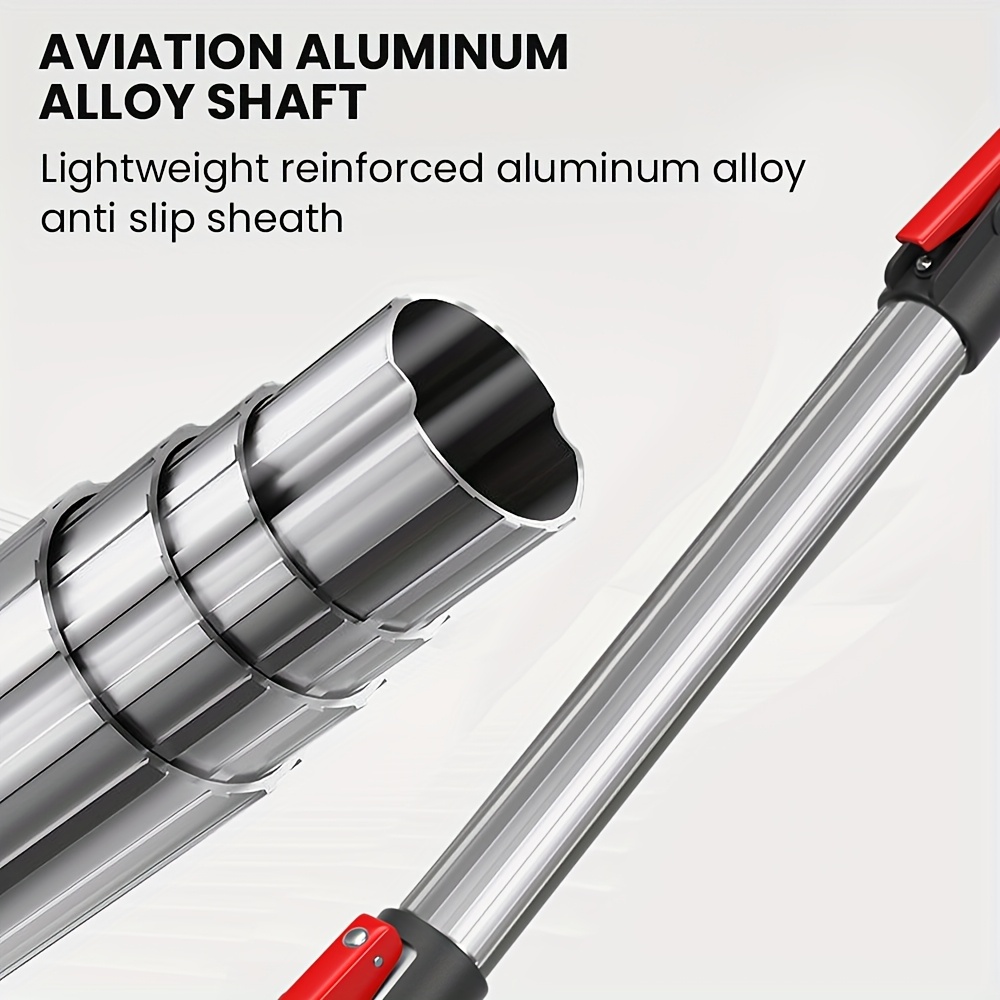 AIRAJ 1,8-3 Meter Telescopische Snoeischaar - Roestvrij Staal | Schokabsorberend Handvat