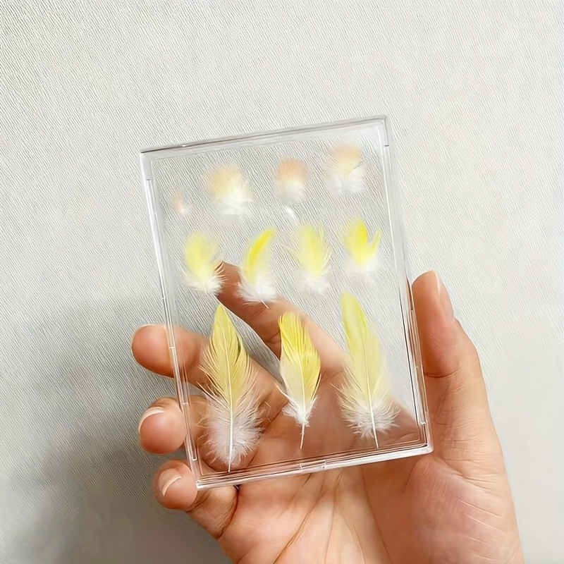 Pet Bird Feather Keepsake Display Box, High-Definition Transparent - Elegant Memorial Box to Preserve the Warmth of Your Pet. Suitable for Budgerigars, Cockatiels, Lovebirds, and Various Other Bird Feather Collections. A Durable Frame for Bird - Image 4