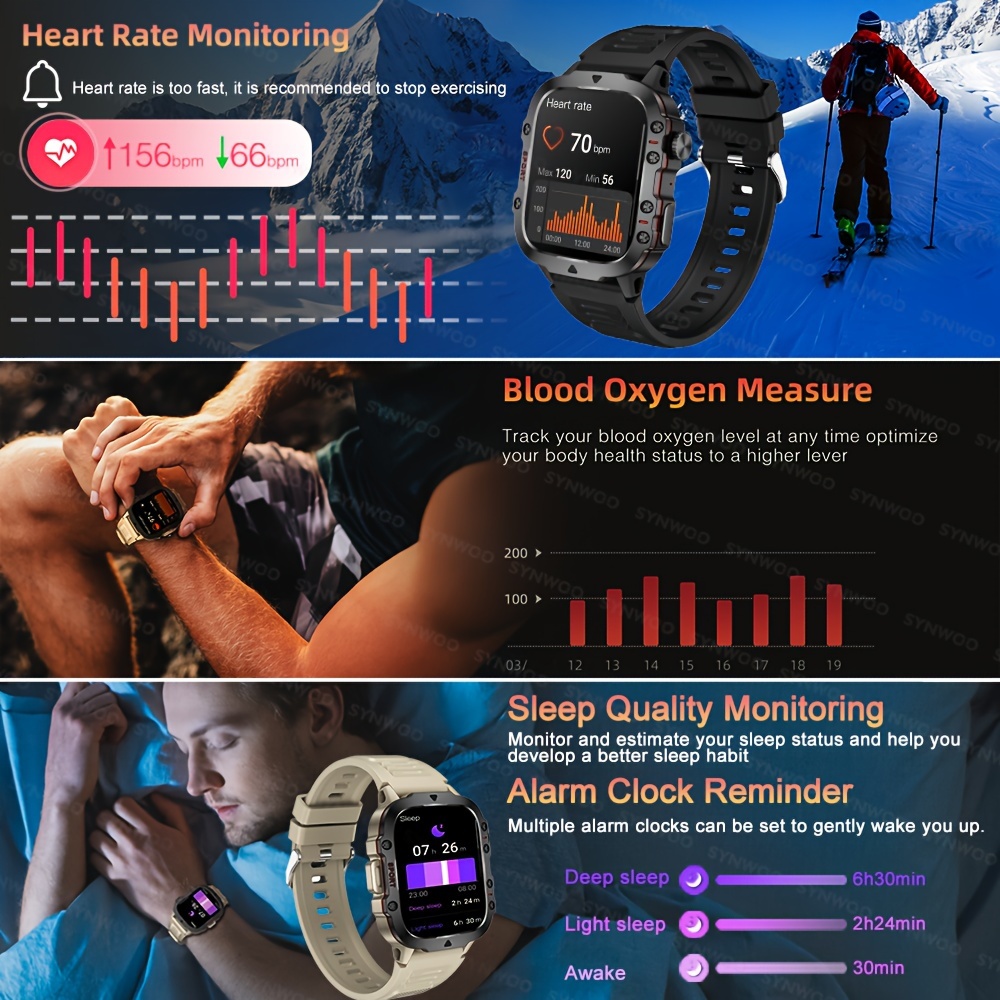 H Band Female Fitness Tracker IP68 Waterproof Smart Bracelet w/ HR/BP  Monitor