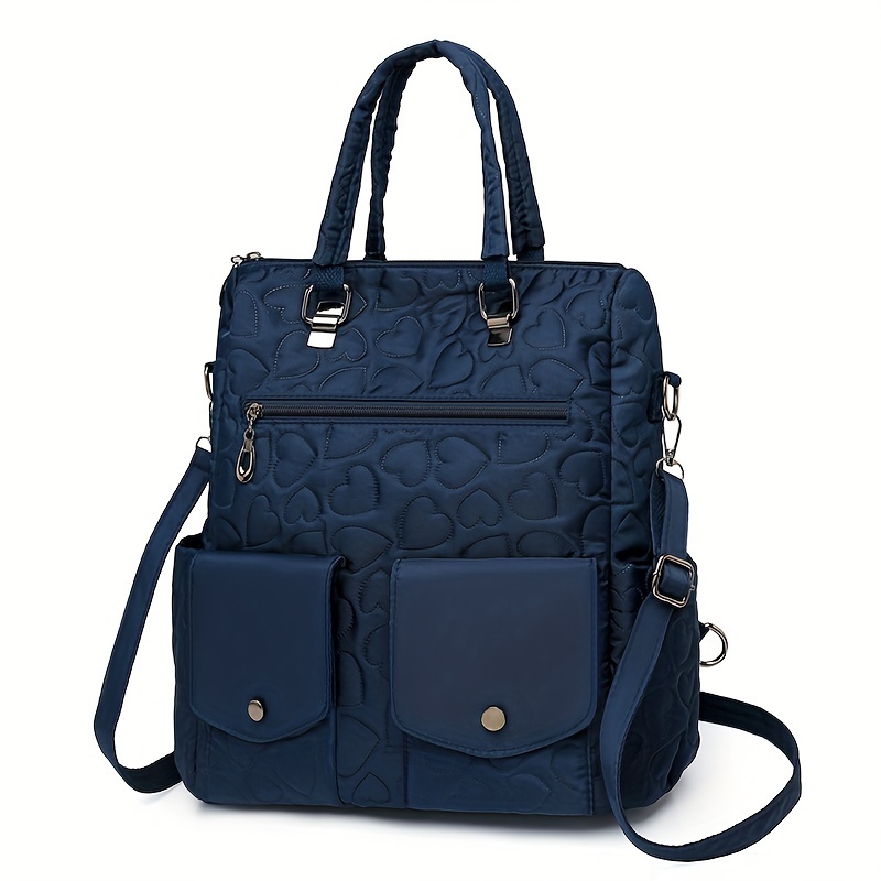 TEMU Retro Women's Backpack With Multiple Wearing Styles