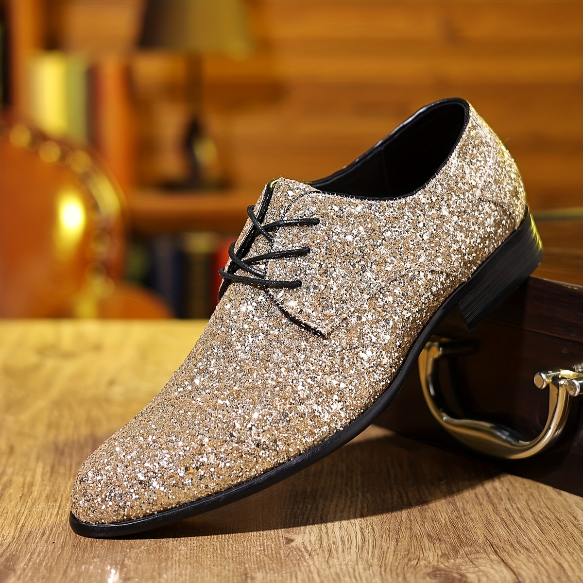 888 sparkly dress shoes | Temu Mauritius