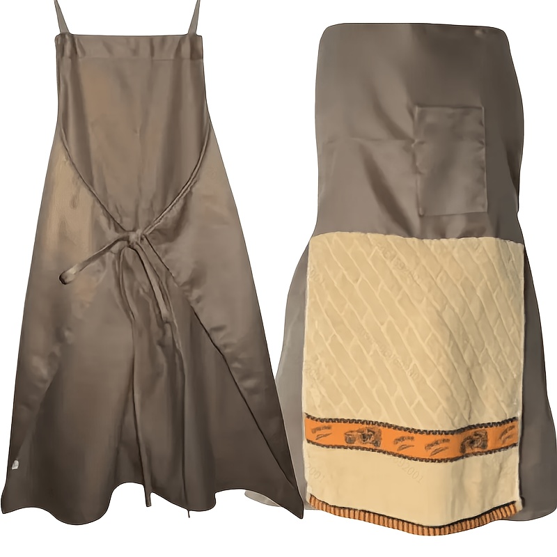 TEMU 2-in-1 Towel-cover Prank Apron, Perfect For Bbqs, Father's Day, Or Birthday Pranks—a Fun Prank Gift With A Surprise Cover—'s Cooking Bbq
