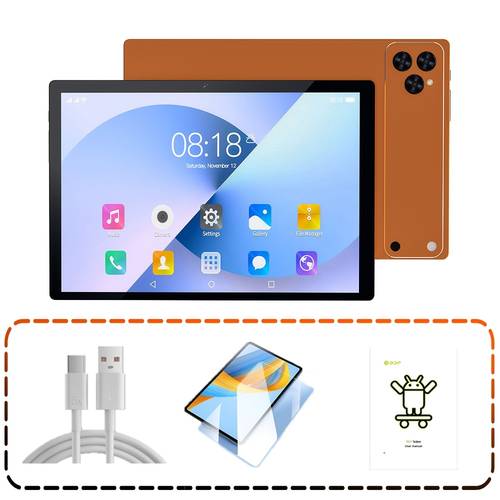 1 inch 13 tablet 4gb and 64gb rom 6000mah battery supports 1tb expansion 1280x800 high definition resolution supports dual standby suitable for learning and office use tablet pad tablet pad