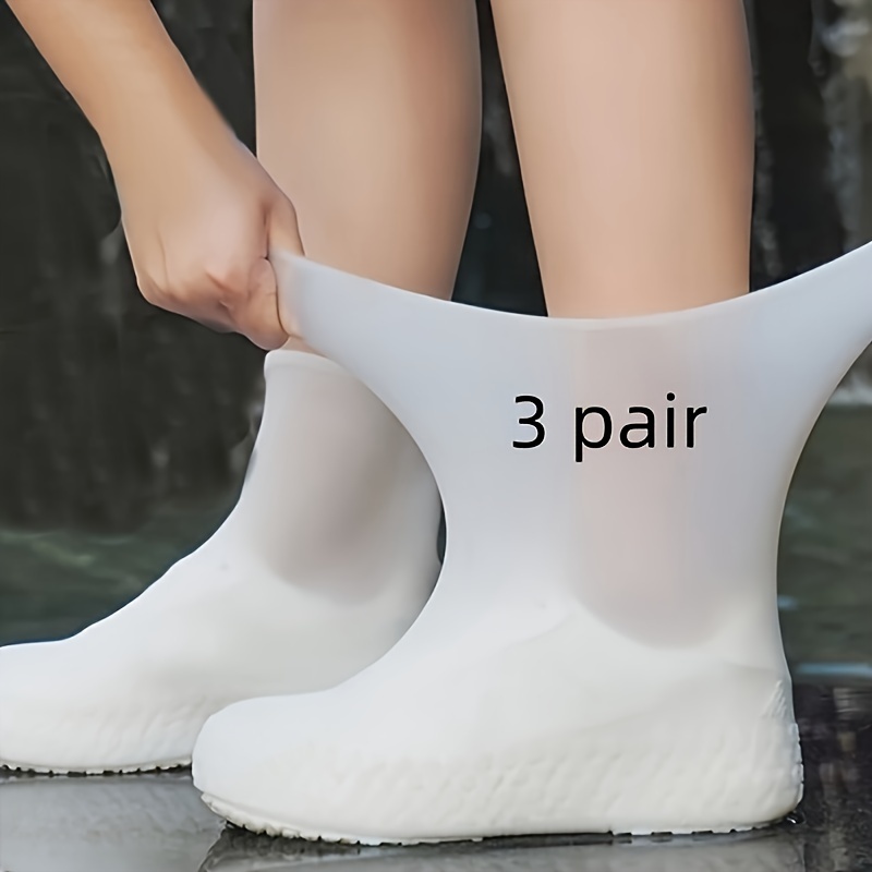 

Sets Of Reusable And Waterproof Covers For Rain Boots - Made From High-quality, Materials - In Stylish Colors, Providing Protection In All Weather .