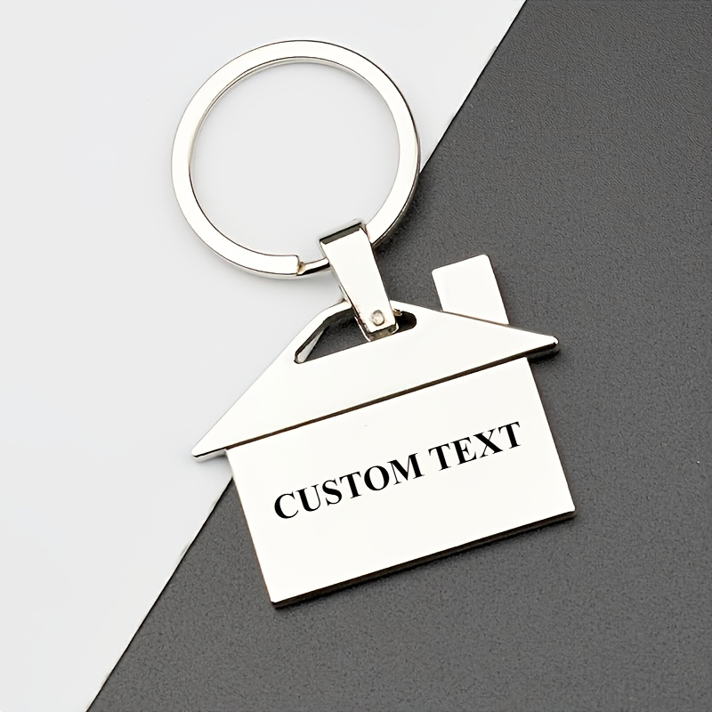 

-shaped Keychain, Zinc Alloy Metal , Personalized Keyring Promotions And Corporate