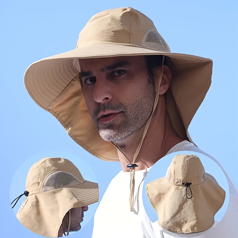Bucket Hat Two Ways Wear Anti Uv Two Ways Wear Uv Protection Hat Men