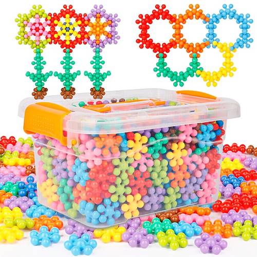 item picture 105pcs plum building blocks set kids colorful educational toy perfect gift for holidays and early learning toy