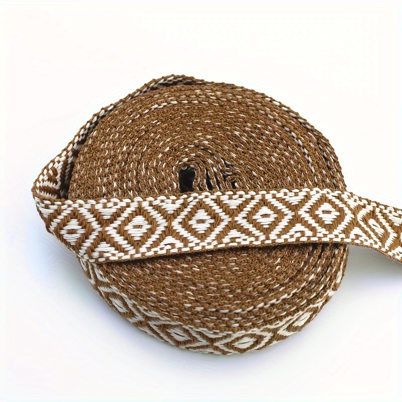 X 2.5cm Multicolor Jacquard Ribbon Pant Waistband Drawstring Decorative Band Weaving Band Lace Clothing Accessory