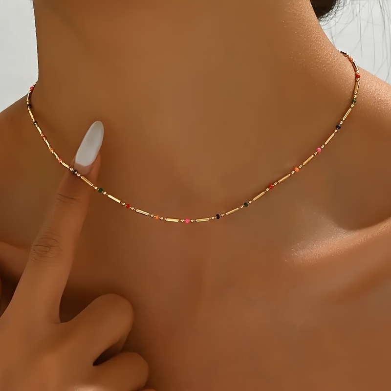 E-shop Kupferkette im Boho-Stil für Damen - Einfach, vielseitig und für den und als Geschenk - Accessoire für alle Jahreszeiten