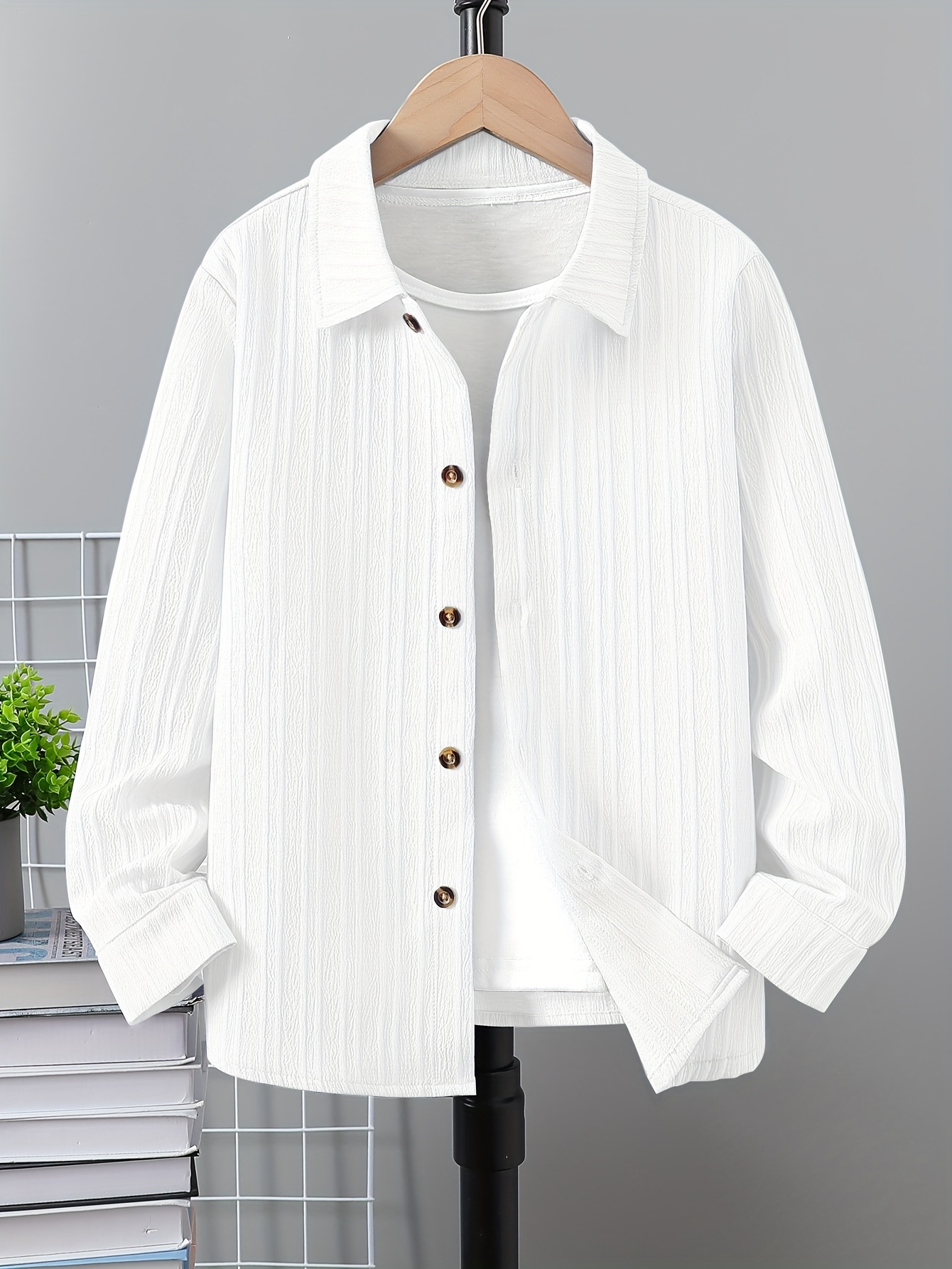 Chemise Blanche NEXT Garçon 11 Ans – Manches Longues, 100% Coton, Formelle
