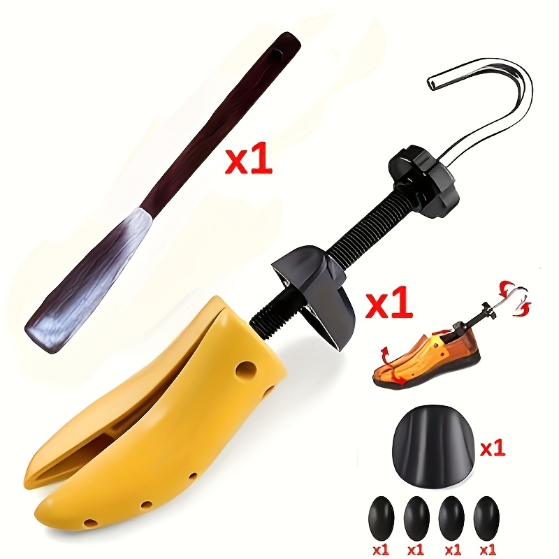 TEMU A Set Of Shoe Stretchers Designed For Length And Width Adjustments - Adjustable Shoe Expanders Feature Four-directional Adjustments And Are Made
