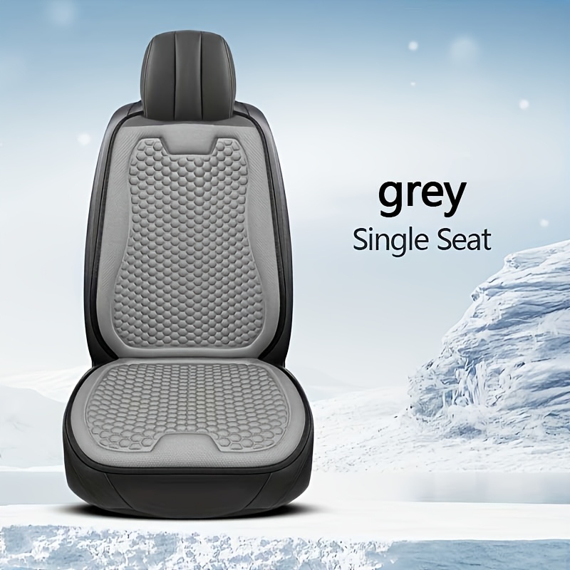 TEMU 1 de cojín 3D elevado para asiento de coche, y transpirable para todas , diseño fácil y ventilado para un solo asiento, te mantiene