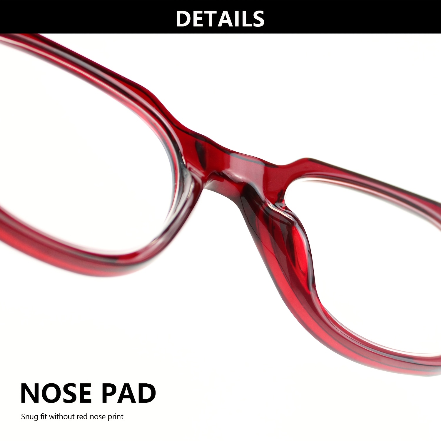 Elegant Fashionable Rectangular Frame Reading Glasses