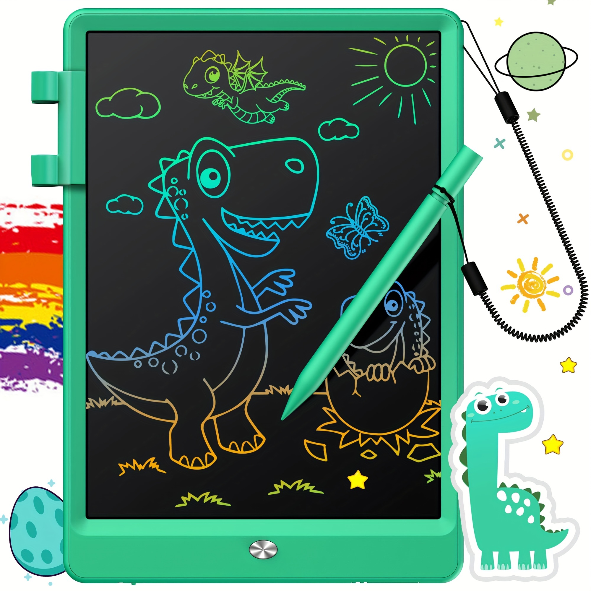 

10 Inch Lcd Writing Board For Children 3-8 Years Old - Electronic Drawing Board And Graffiti Board As Educational Birthday Gifts For Girls And Boys