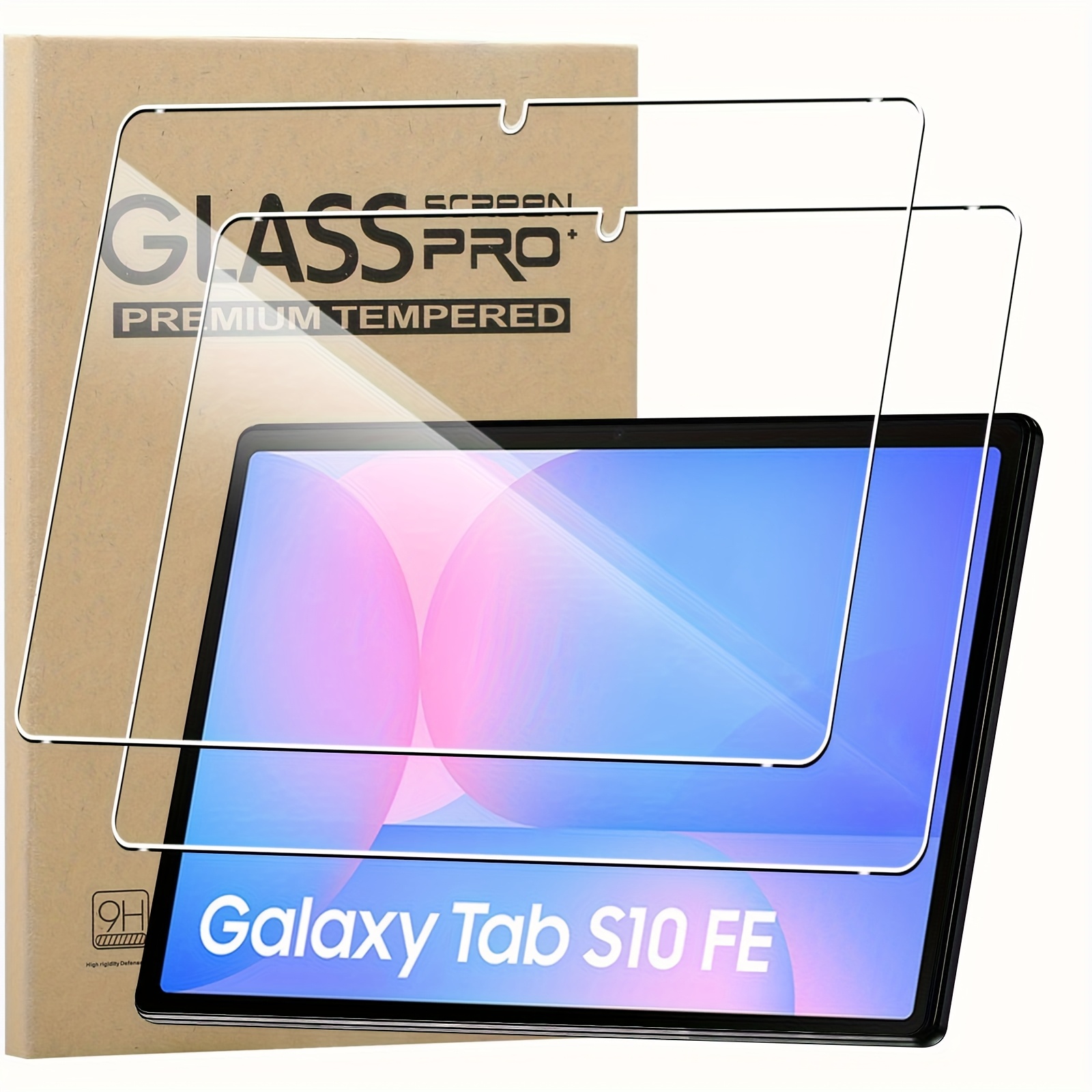 E-shop 2er-Set fortschrittliche Displayschutzfolien aus gehärtetem Glas, passend für S10 .9" & S10 Plus/S9 PLUS/S9 FE+/S7+/S8+/S7FE/12.4" – HD HD,
