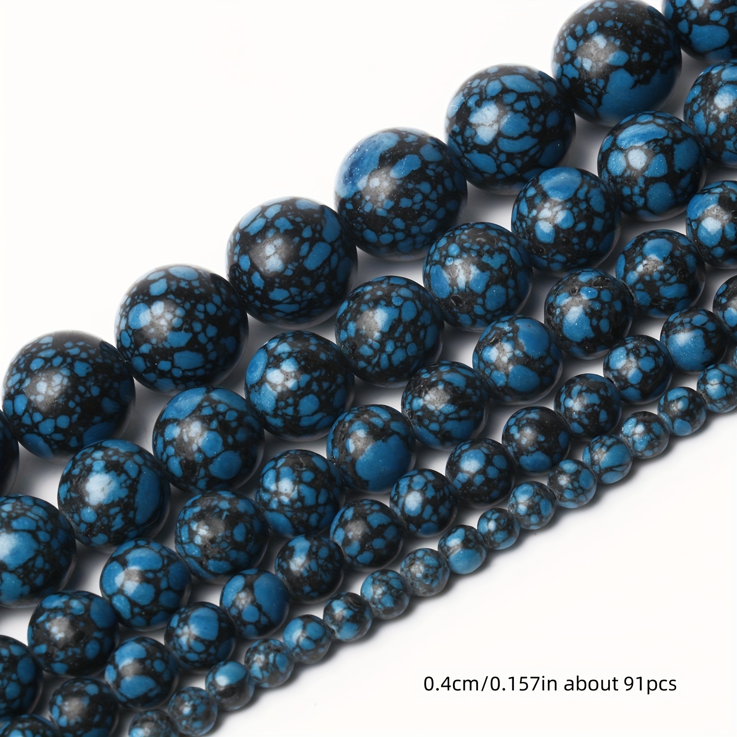 12 mm piedras naturales turquesas howlita cuentas Temu Uruguay