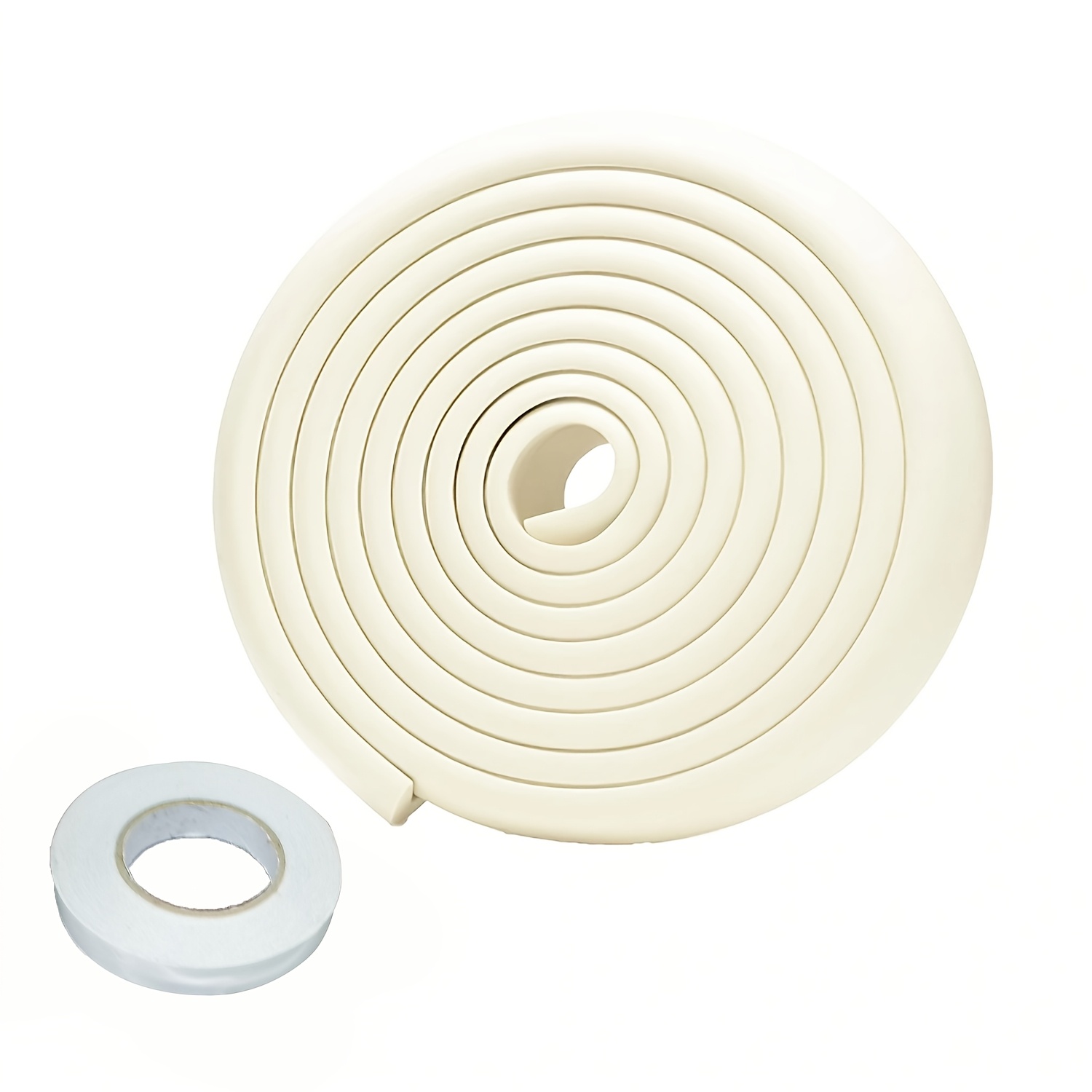 Image of Child Safety Bumpers For Furniture Edges And Corners, Made Of Soft Nbr Rubber Foam With Strong Adhesive, Color, Featuring An Extended Anti-collision Strip Measuring 78.74 Inches Or 216 Inches
