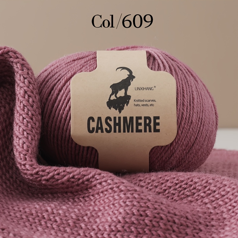E-shop 6er-Pack Western Kaschmir-Wollgarn Handgestricktes, authentisches Kaschmirgarn, warm und nicht fusselformend