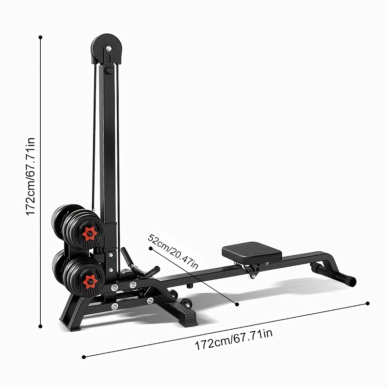 multifunctional high pull bar fitness bench small foldable
