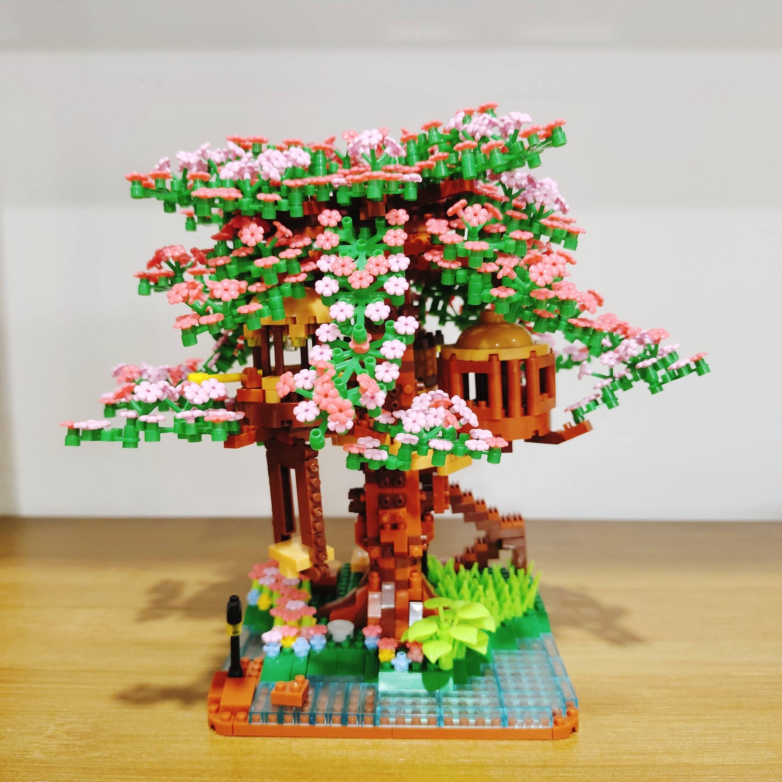 2028pcs Bloques Construcción Casa Árbol Sakura Rosa - Juguetes Bricolaje  Flor Cerezo, No Compatibles Juegos ) - Juguetes - Temu Chile