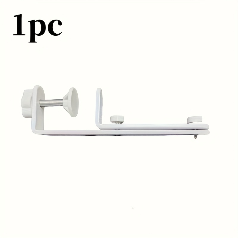 TEMU 1pc Desktop Fixed Bracket, Perforated Storage Board Accessory Bracket, Fixed Bracket Screws, Gifts For , Suitable For Desktop Fixed Brackets In