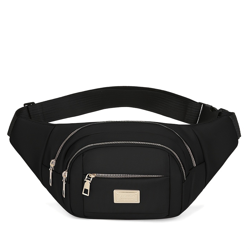 TEMU 1pc Fashionable Casual New Unisex Waist Bag For Outdoor Travel, Stylish Trendy Chest Bag, Lightweight And Simple Crossbody Bag With Multiple