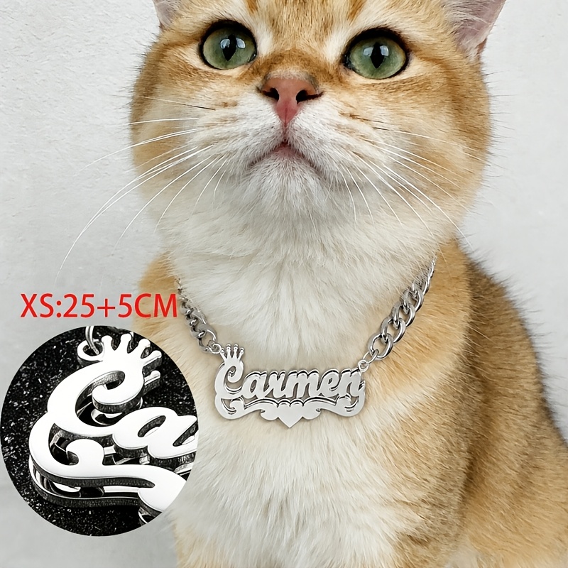 Custom Minimalist Double-Layer Name Dog Necklace