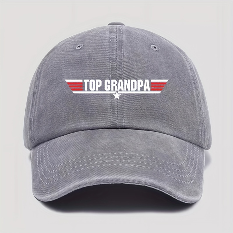 

Top Vintage Baseball Cap 100% Cotton Breathable Unisex Cap - Funny Gift For Grandfather, Casual Outdoor Sun Hat