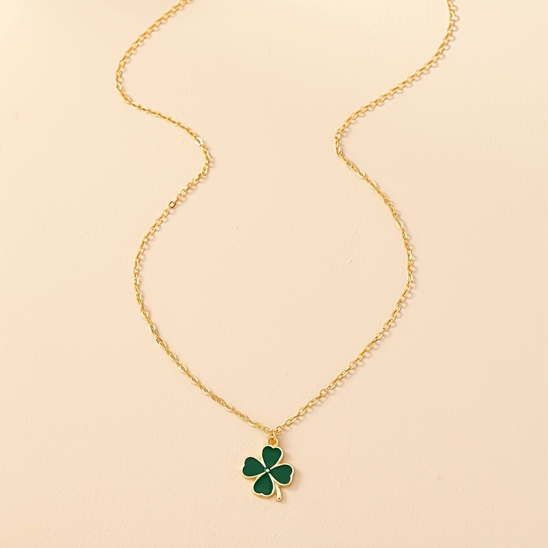 

Collier Pendentif à Feuilles Doré Élégant - Accessoire Chic & Polyvalent en de avec Chaîne Délicate pour & Cadeau, Style