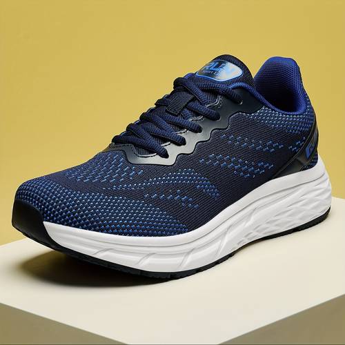mens wide toe breathable sneakers with shock absorption stylish day wear