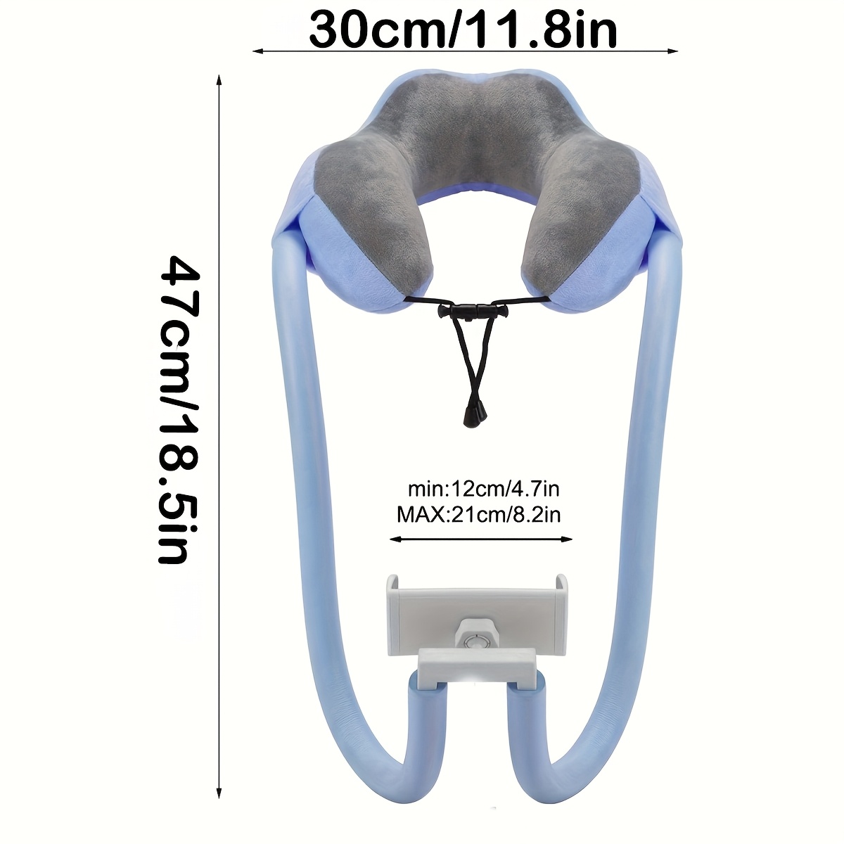 U-shaped neck protection pillow, bedside pillow, foreign trade travel pillow, mobile phone pillow, internet celebrity, same lazy phone holder