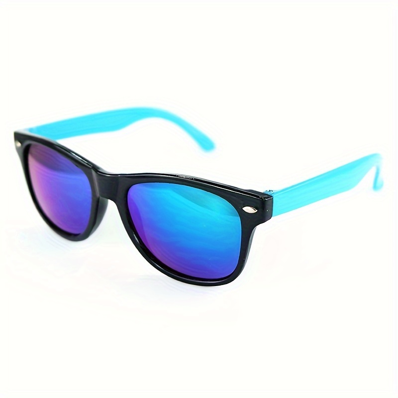 

Fun & Functional Kids' Fashion Glasses - Candy Colors, Retro Beach Style, Perfect For Sports & Travel, Fits Ages 3-14