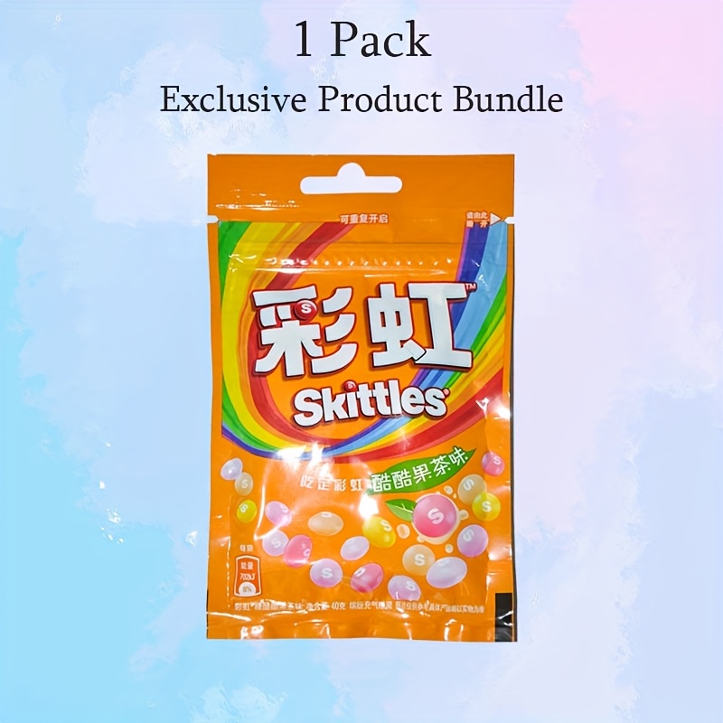 Skittles Candy Variety Pack Shipped Randomly 1.41oz(40g) Production Date Format(yy/ Mm/ Dd), Children's Candy Snacks, Flavors Are Shipped At Random.