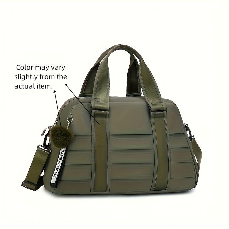Stylish Solid Color Minimalist Single-Shoulder Bag