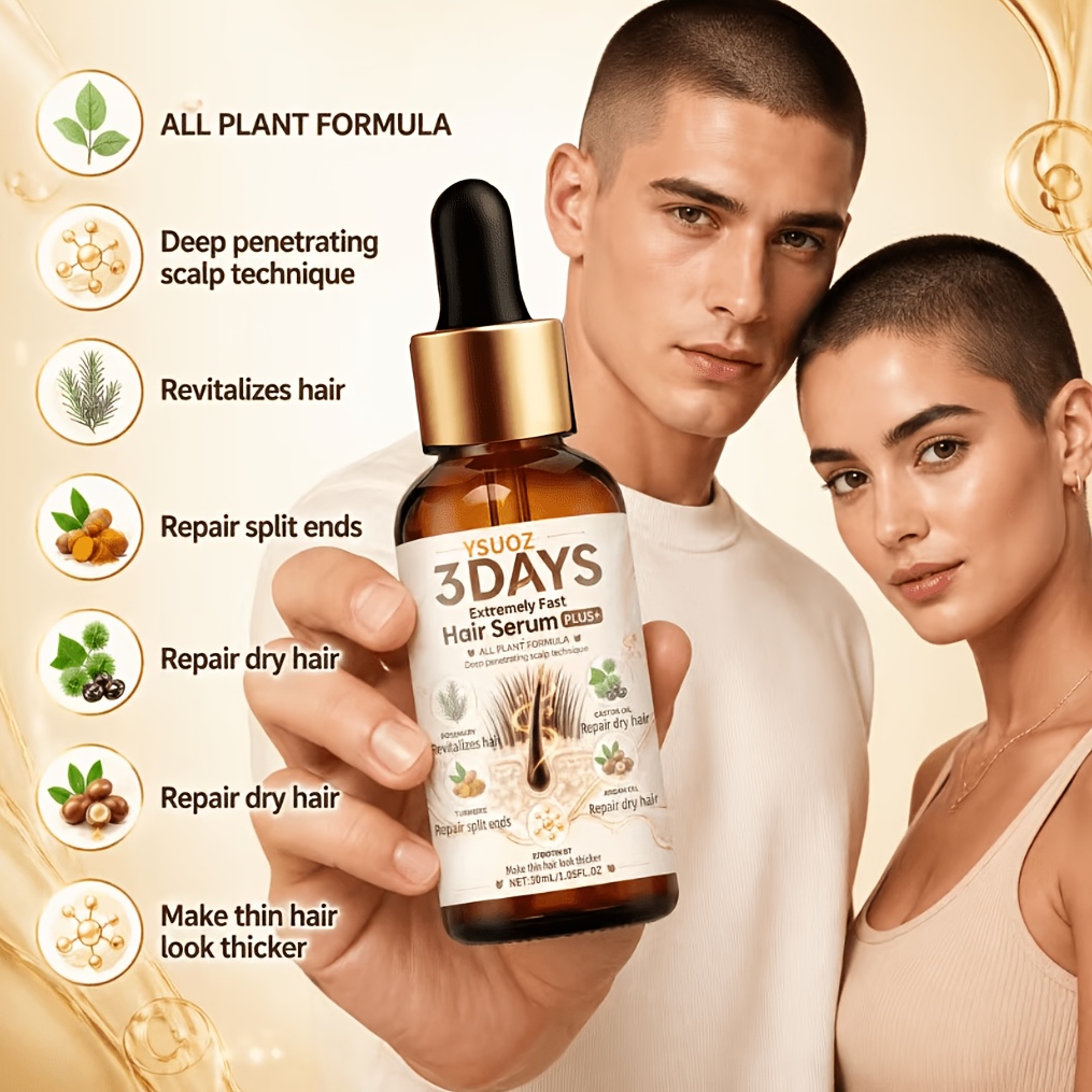 Fast Hair Builder with Turmeric & Rosemary for Strengthening