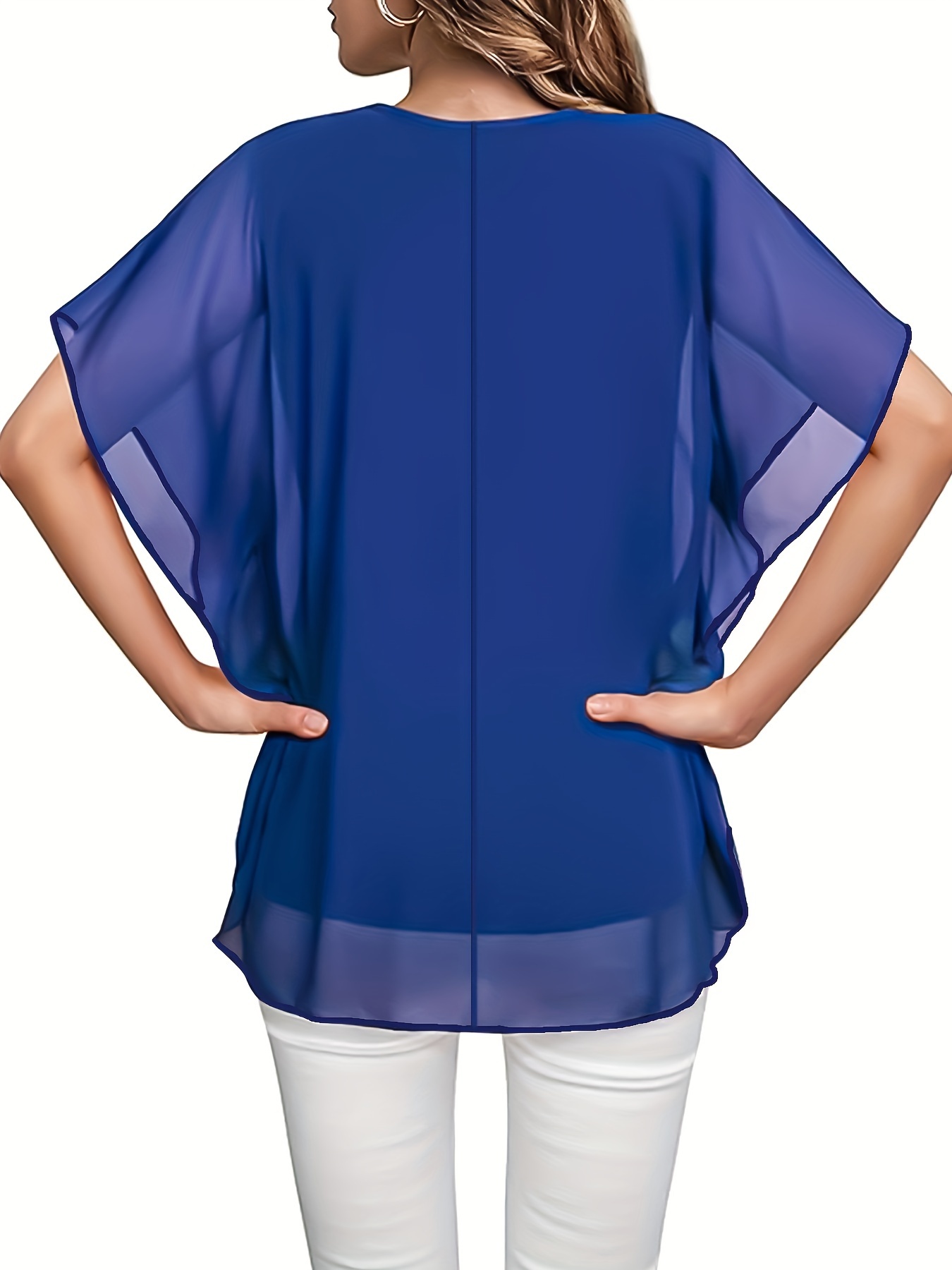 V Neck Womens Dressy Tops For Wedding Dressy Blouses To Wear To A