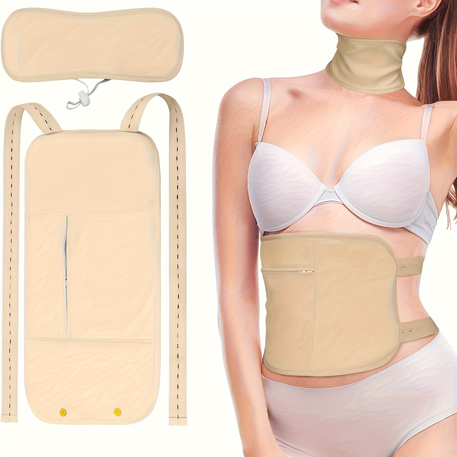 美品　ヒマシ油温熱アンポセット ヒマシ油温熱アンポ セット ひまし油湿布セット （エドガー