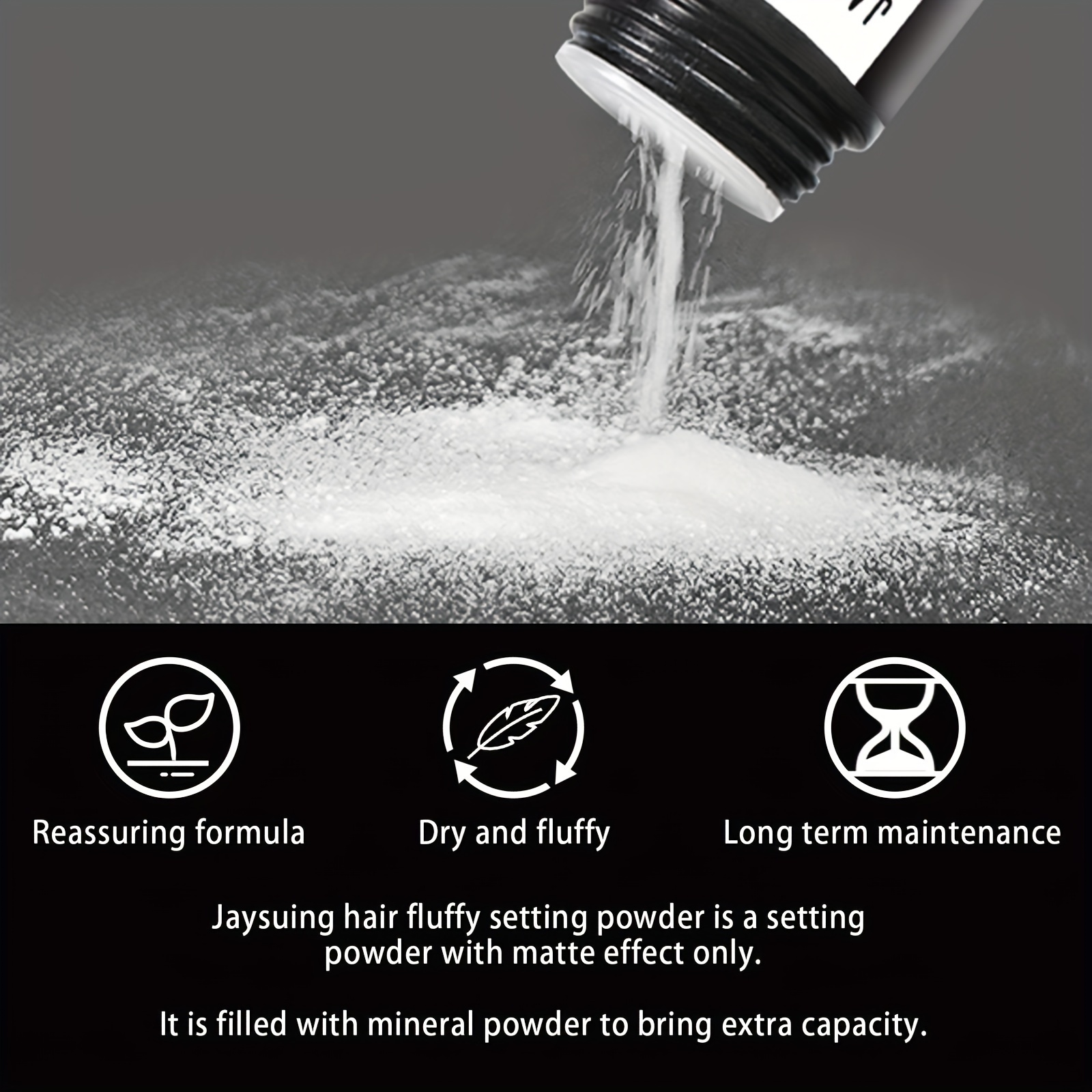 Hair Volume Poweder Light Control Dust Texture Hair Styling - Temu