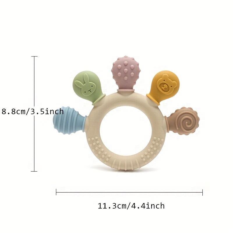 BPA Silicone Teething Ring for Youngsters